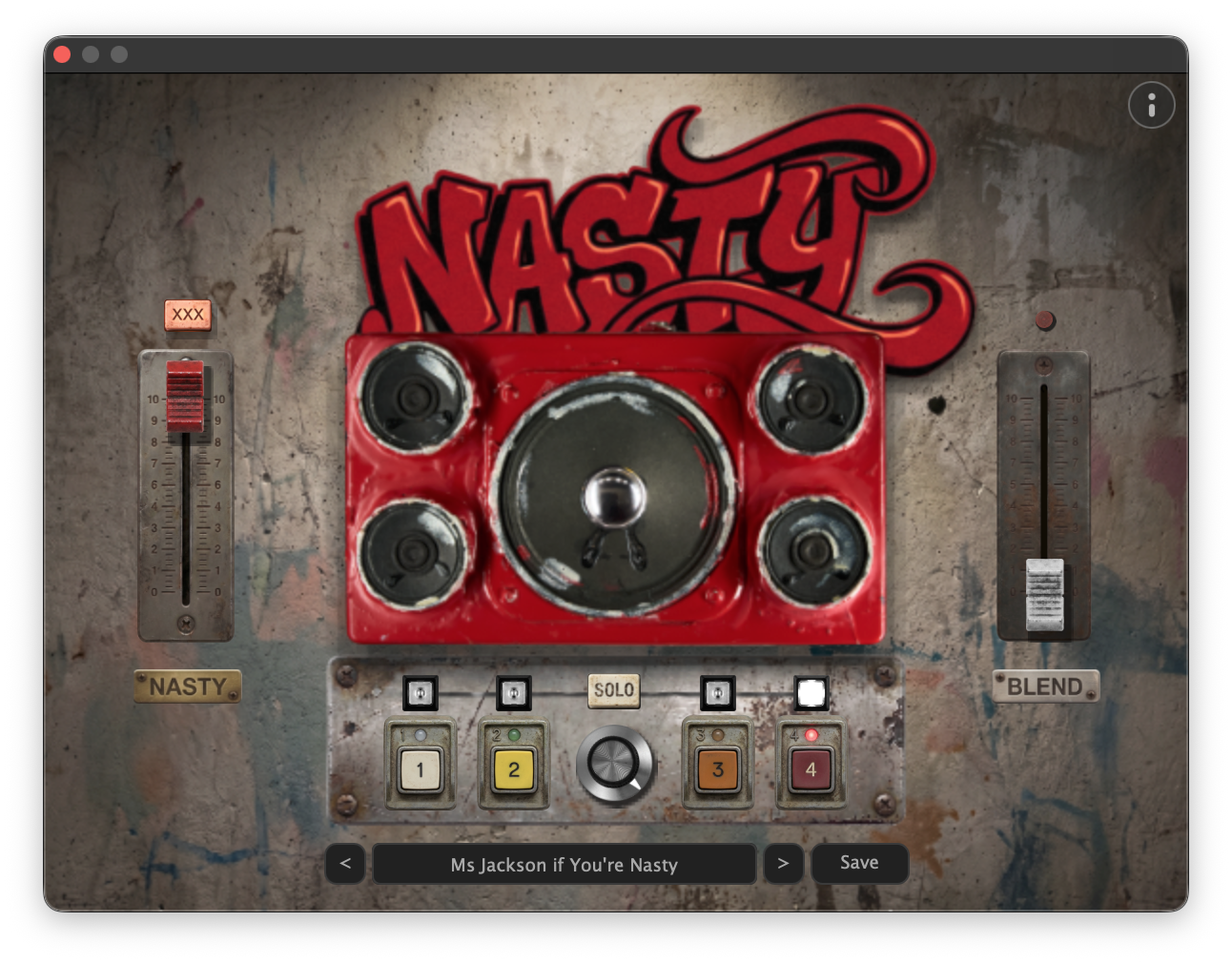 Nasty Box plugin interface